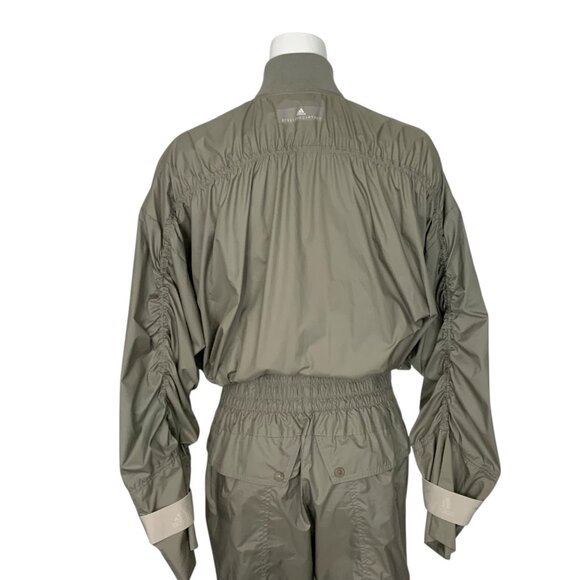 Adidas By Stella McCartney Woven All In One Jumpsuit S Tech Chrome Athletic - Picture 9 of 16